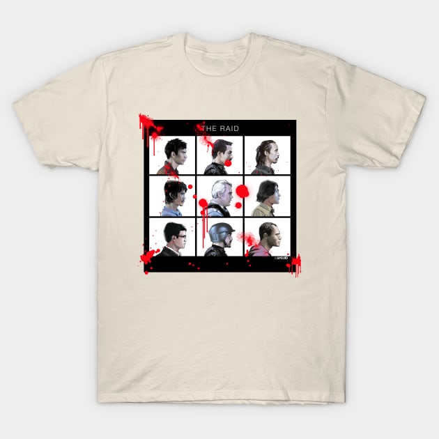 The Raid Blood Edition T-Shirt by spacelord